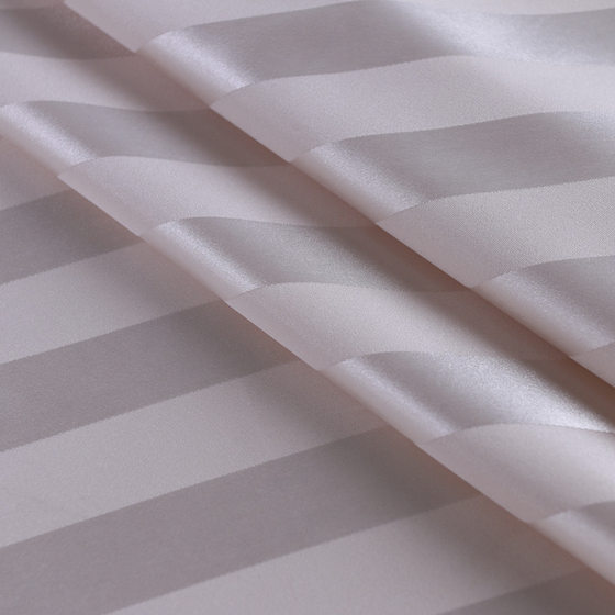 2.2cm satin wide strip silk-like bright jacquard fabric spring and summer shirt pajamas dress fabric supply
