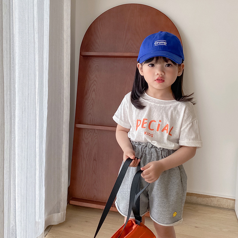 2021夏季儿童裤笑脸短裤