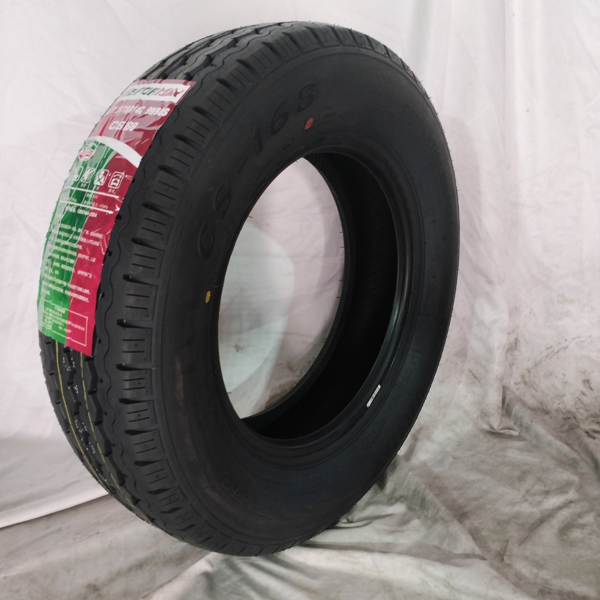 Brand New Genuine Car Tire Gepu Lt175/75R14C Cs168, Wear-Resistant, Durable, High-Performance, and Cost-Effective