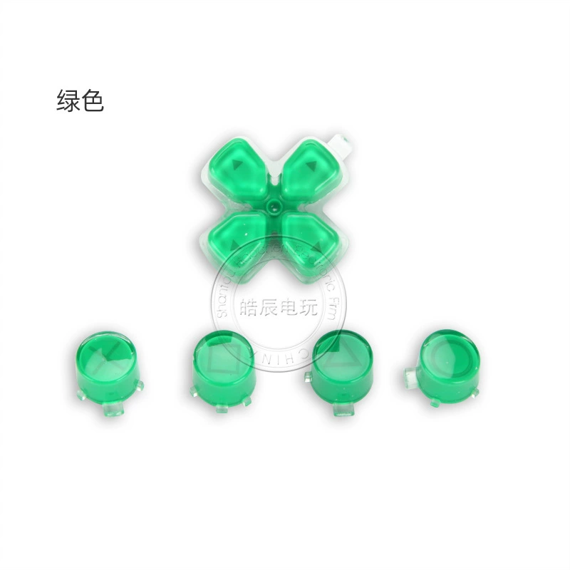 PS5 handle cross direction D-pad symbol triangle round fork square crystal button transparent renovation repair key
