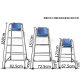 Outdoor Lifeguard Swimming Pool Lifetime Chair Stainless Steel High Rest Chair Referee Chair Watch Watch Watch Chair Sports
