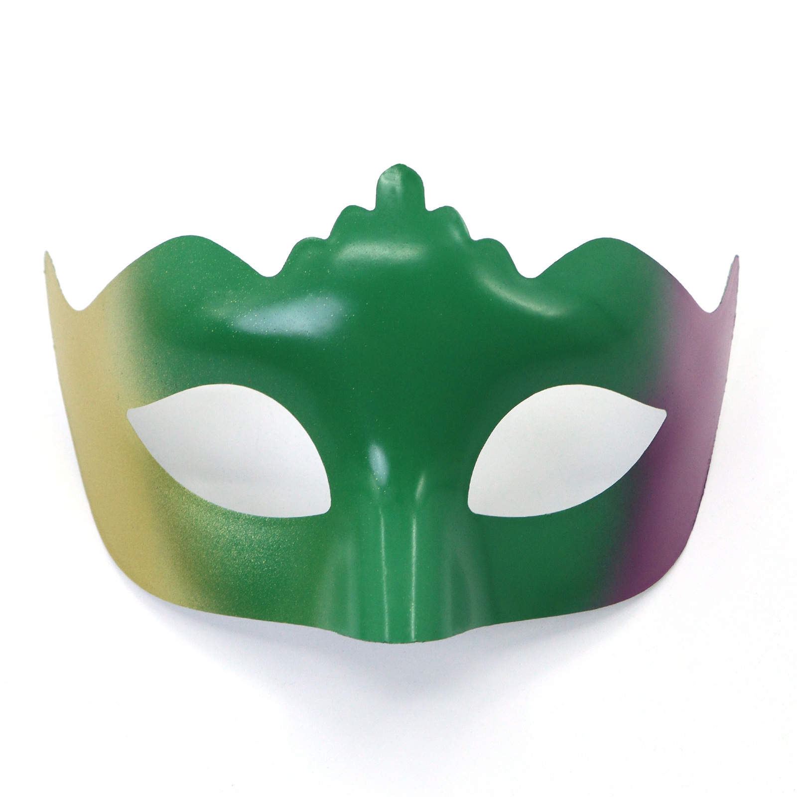 Amazon TK carnaval oro roxo verde tricolor retro máscara de mitad de cara espectáculo de escenario de fiesta máscara de accesorios