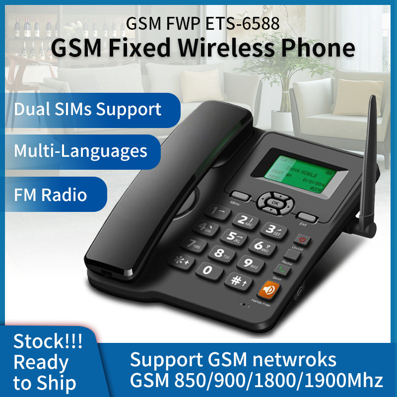 Etross Ets-6588 Export Version of Gsm Wireless Telephone Mobile Unicom Plug-In Card with Radio Function