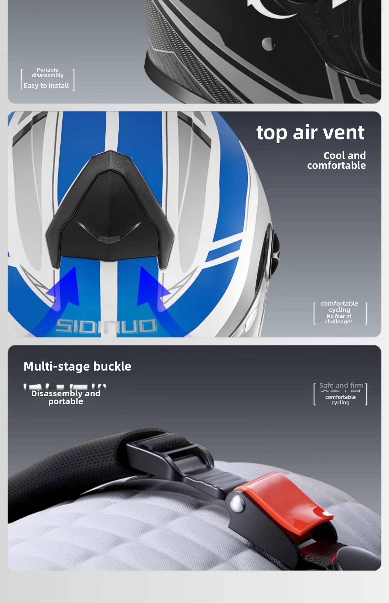 New National Standard 3C Certified All-Season Electric Vehicle Helmet for Men, Winter Electric Motorcycle Helmet, Windproof