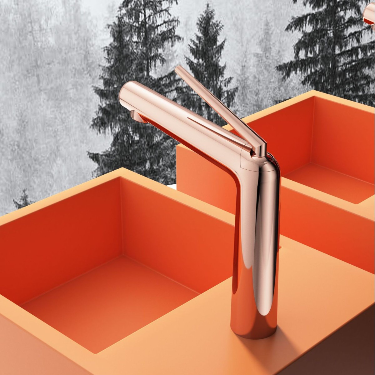 Source Factory Faucet Hot and Cold Dual-Use Washbasin Washbasin Bathroom Bathroom Basin All-Copper Faucet