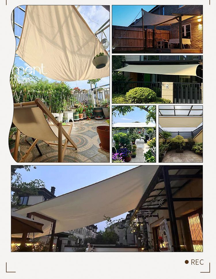 Courtyard Sun Protection Gadget, Heat-Insulating Outdoor Canopy, Sunshade Tent, Portable Camping Gear, Waterproof Household Sunshade Tent