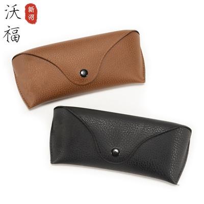 批發皮質眼睛包裝盒批發軟包眼鏡盒子太陽眼鏡盒軟包工廠可印logo