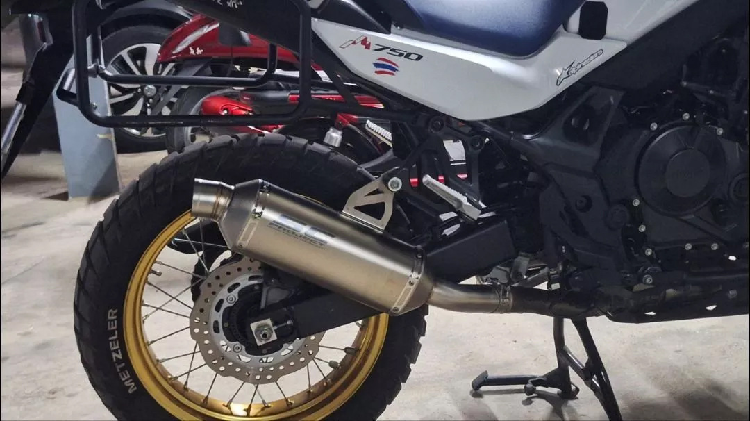 Honda Cb750 Xl750 Exhaust Pipe Cb750 Xl750 Integrated Stainless Steel Silencer Chimney