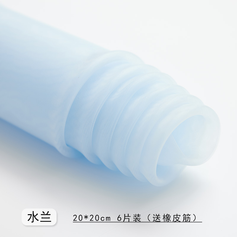 Shuilan 6개 팩(고무밴드 포함)