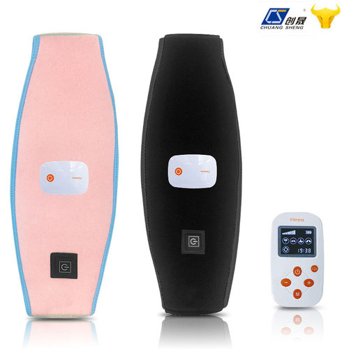 Smart heating pad waistband warm uterus EMS microcurrent massage belt slimming waistband pulse waist massage device