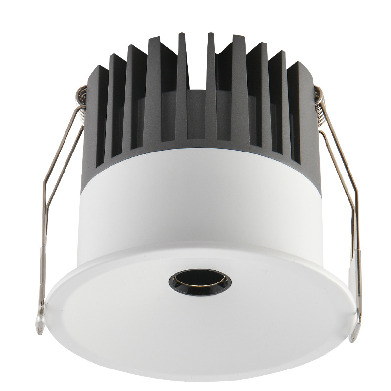 Foco incrustado sin lámpara principal de luz cruzada micro orificio de espectro completo anti-deslumbramiento sala de estar foco de entrada 495L