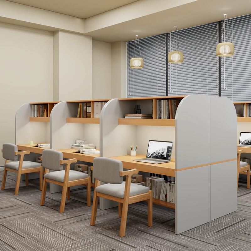 Self-Study Room Study Table, Immersive Partition Table and Chairs, Exam Preparation Table, Self-Study Table, Enclosed Desk, Student Desk Self-Study Room Study Table, Immersive Partition Table and Chairs, Exam Preparation Table, Self-Study Table, Enclosed Desk, Student Desk