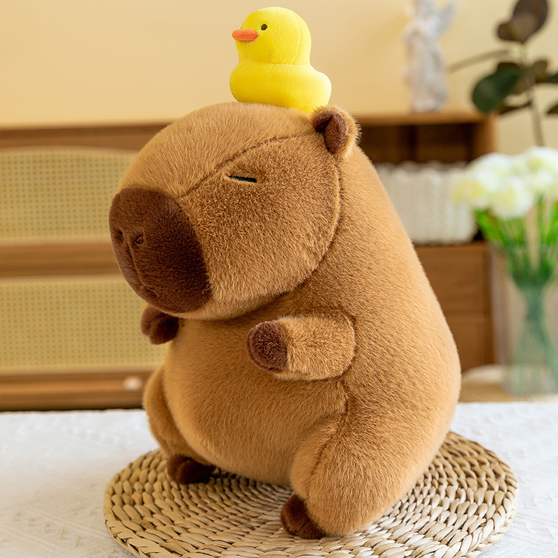 Kappabala mocino muñeca retirar muñeca de peluche almohada de juguete capybara para niñas en línea celebridad fea muñeca Linda