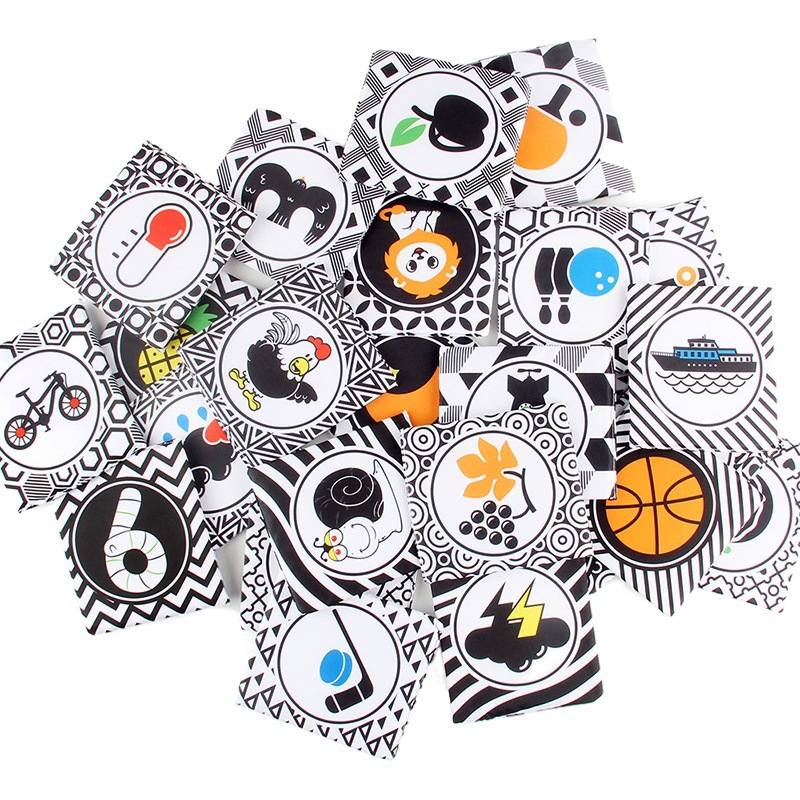 Transfronteriza 24pc bebé tarjeta suave juguete tela libro almacenamiento bolsa animal fruta libro de tela educativa educación temprana juguetes para bebés