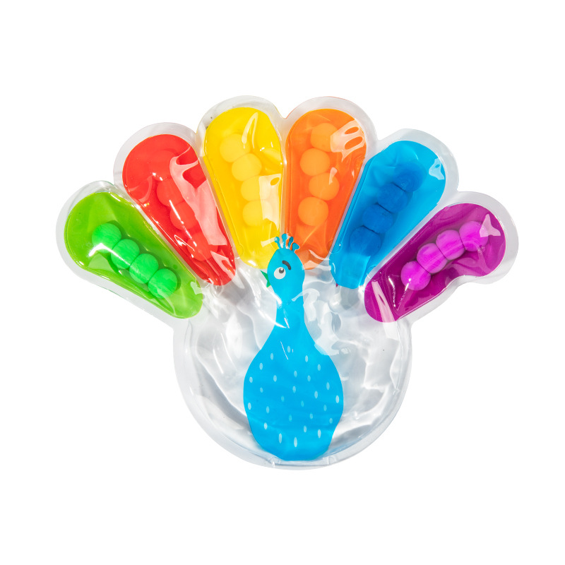 Puzzle infantil descompresión educación temprana juguetes de entrenamiento de color clasificación transfronteriza amazon mismo dedo de niño