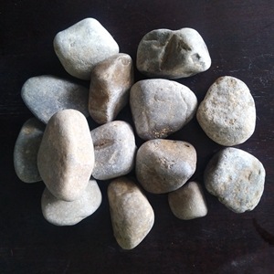圆鹅卵石 30-50mm卵石滤料变压器滤油池用园林景观砾石