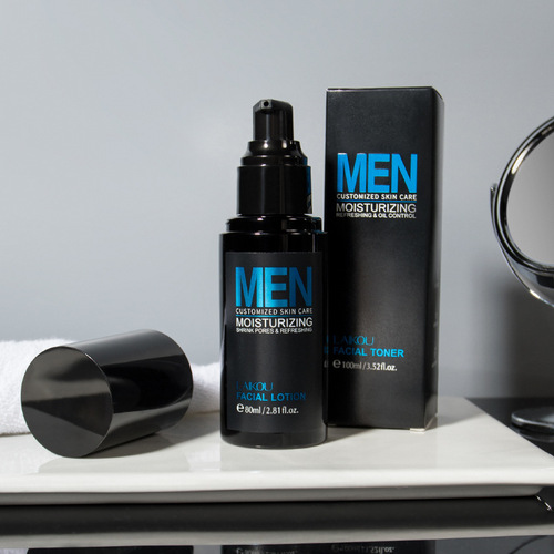 Cross-border LAIKOU Marine Men's Lotion 80ml Moisturizing Moisturizing Lotion Autumn and Winter Skin Care Products