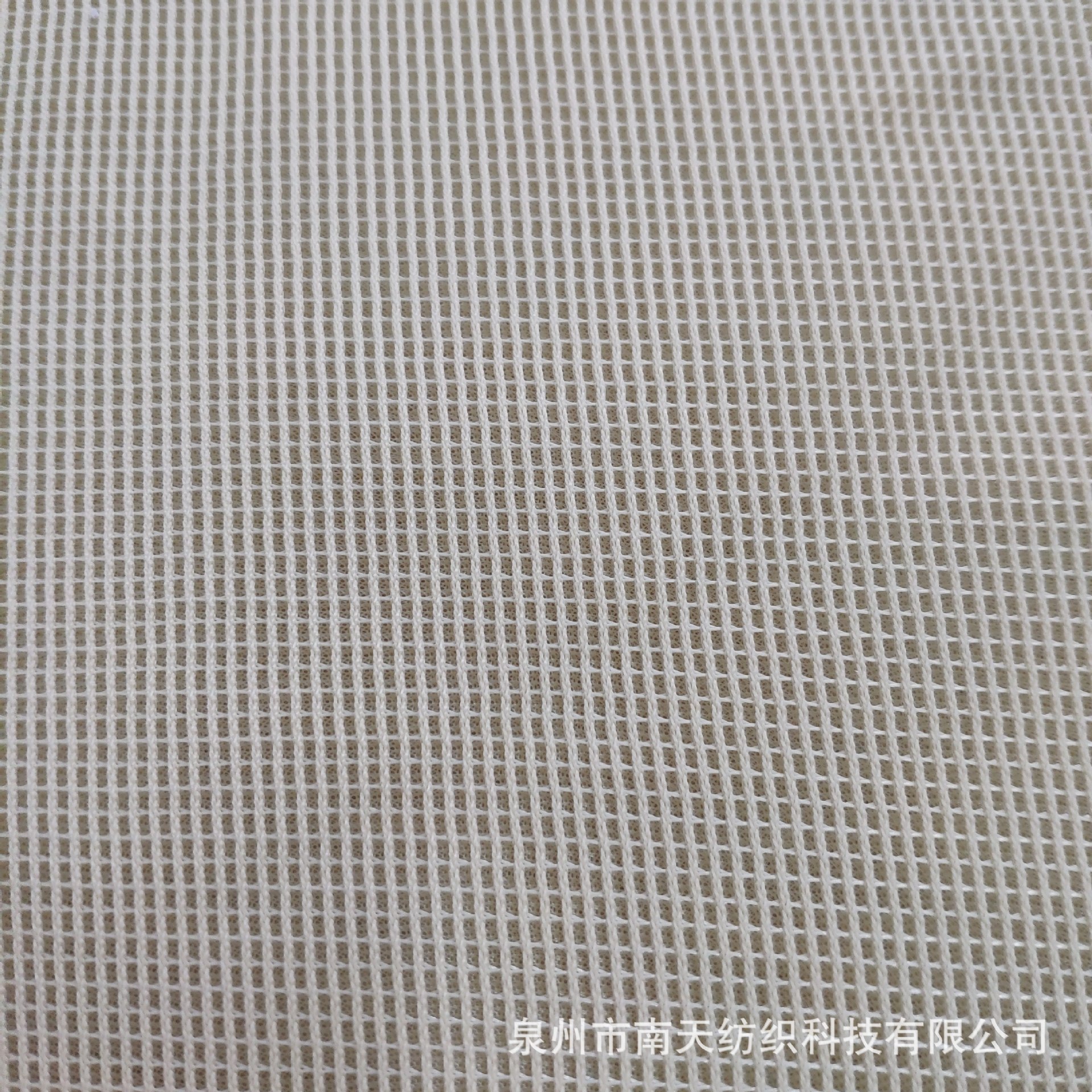 三明治网布方格夹层网3D网布立体透气运动鞋材箱包袋坐垫面料