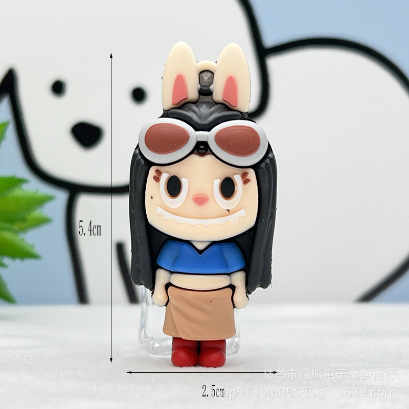 ラブブワンピースキーホルダーペンダント海王ルフィキーホルダー人形ペンダントブラインドボックス人形卸売|undefined