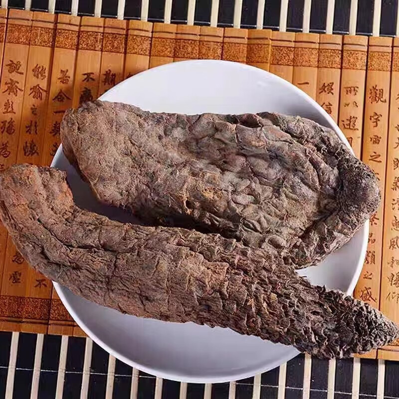 Cistanche Deserticola Rou Cong Rong Sliced Dried Herb 500g for Decoction and Herbal Wine quality and texture