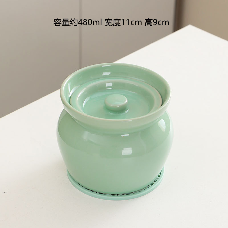 Olla de olla de barro guisada en agua, olla de estofado para una persona, olla de sopa con tapa, snacks de Shaxian, olla de sopa hirviendo de cerámica, venta directa de fábrica