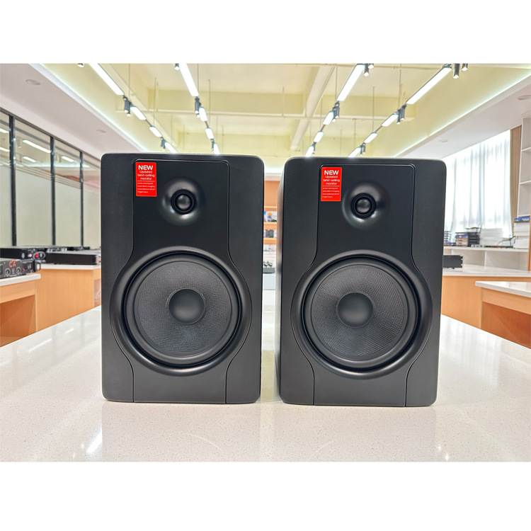 8寸批发BX8D2专业录音室监听音箱 嗨房KTV包厢家庭有源监听音箱