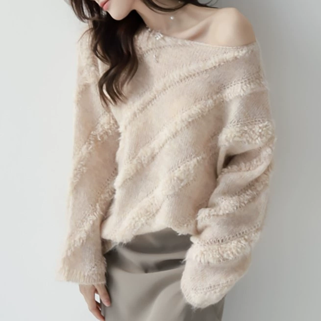 Autumn knitted sweater