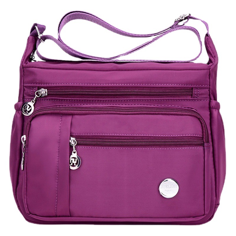 Jielang Women's Bag 2026 Spring New Cross-Border Trend Women's Casual Bag Lightweight Nylon Bag Single Shoulder Crossbody Bag