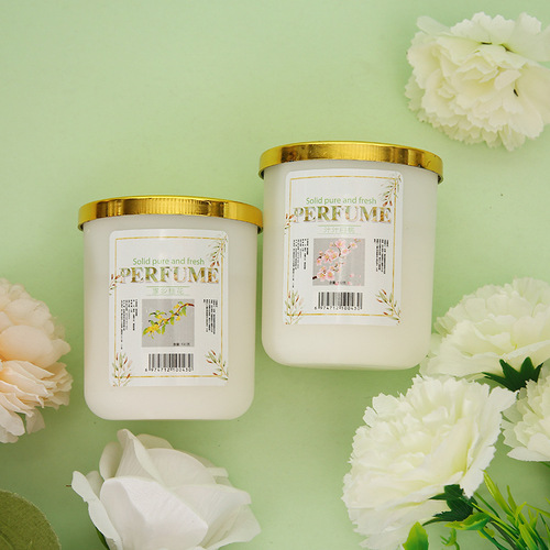 Aromatherapy long-lasting room scent car solid aromatherapy cream air freshener toilet fragrance aromatherapy indoor fragrance