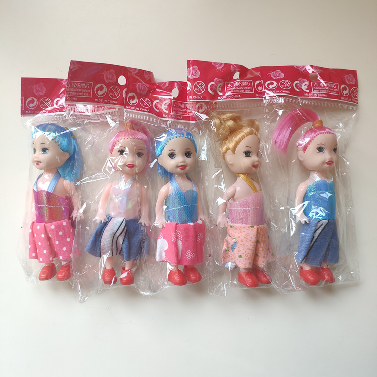 Solo bolso DIY Barbie Muñeca Chica Juguete push Scan código pequeño premio de Regalo 1 yuan puesto transfronterizo barato