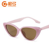 Retro sunglasses, trend summer glasses, European style, cat's eye, simple and elegant design
