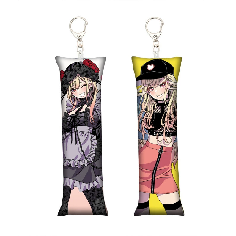 [动漫更衣人偶坠入爱河小抱枕钥匙扣迷你书包挂饰Mini Dakimakura] → аниме: переодевающаяся кукла влюбилась мини-подушка брелок для ключей