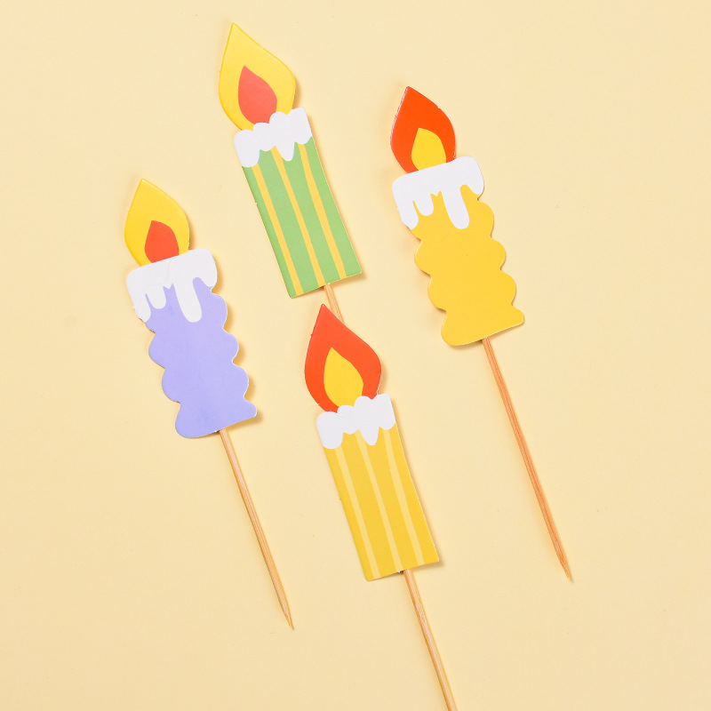 Celebritad en línea ins amor osos decoración de pastel de bandera dibujos animados HBD niños feliz cumpleaños postre vestido plugin