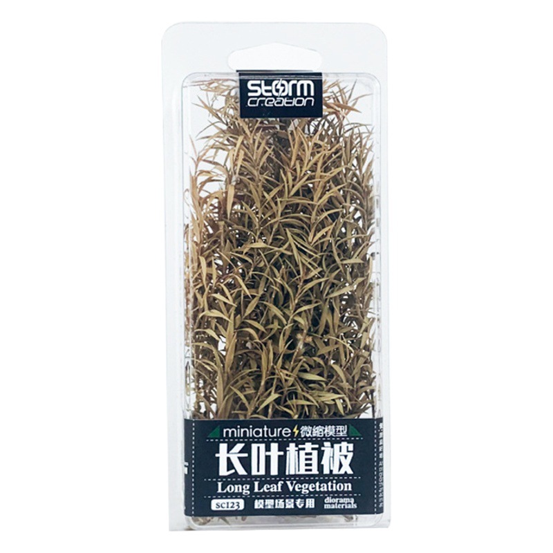 [Lote directo de fábrica] hoja larga vegetación caña modelo DIY escena simulación árbol bambú pequeño árbol arbusto producción