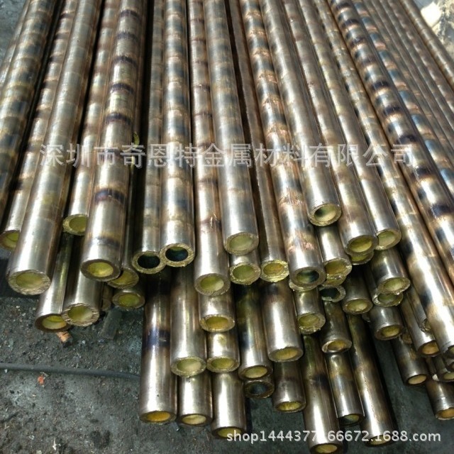 国标ZQSn10-1耐磨零件锡青铜管 烟台QSn5-5-5阀门用青铜管现货