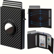V 12039 RFID Auto Pop Up Card Wallet ���w��Ϟ�X�� �羳���l