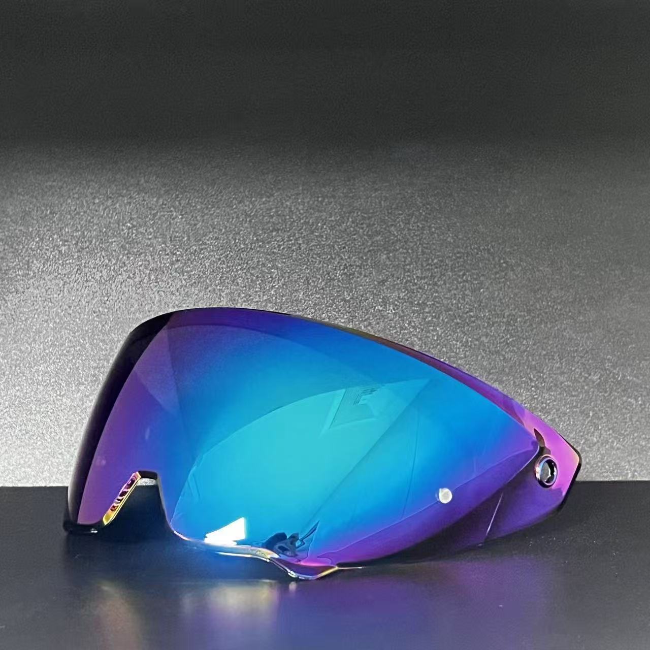 Motorcycle Helmet Lens Cycling Windproof Suitable for Ruroc Nining Helmet Lens Electroplating