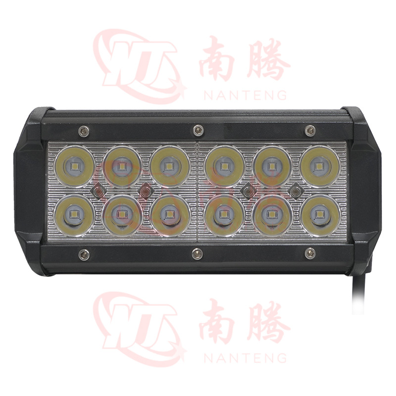 Luces LED para coche Nanteng, doble fila, súper brillantes, para vehículos todoterreno, luces de rejilla delantera para parachoques, luces de techo, luz fuerte, 12V, estroboscópicas image 7