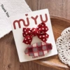 3-wave dot small bow knot group