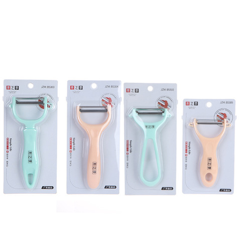 Hot selling stainless steel peeling knife, single package portable fruit and vegetable peeler, kitchen fruit peeler, apple peeler