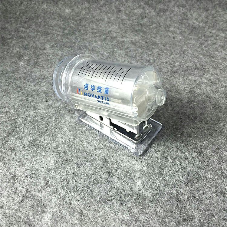メーカー直供針筒形状ミニホッチキス医薬販売促進プレゼント医療機器景品|undefined