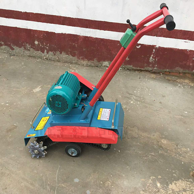 小型手推电动地面清灰机 混凝土路面残渣清扫机 建筑工程清灰机