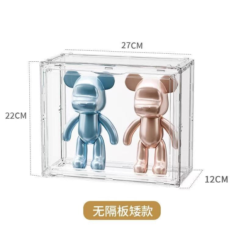 化妆品收纳盒透明亚克力收纳盒化妆品置物架护肤品桌面化妆收纳架|undefined