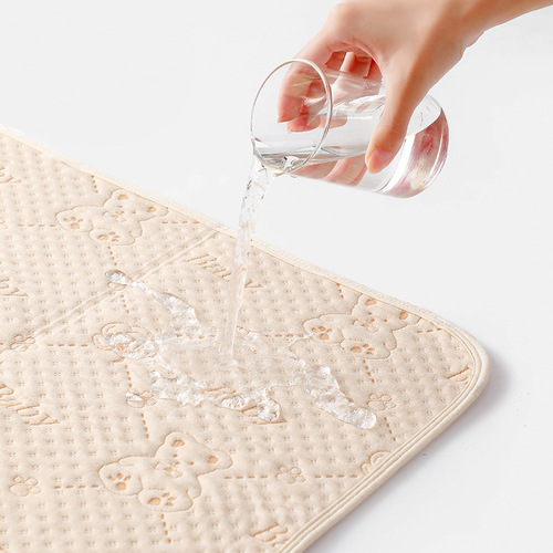 Diaper pad baby washable waterproof breathable baby pure cotton children's leak-proof mattress large size aunt pad nursing pad