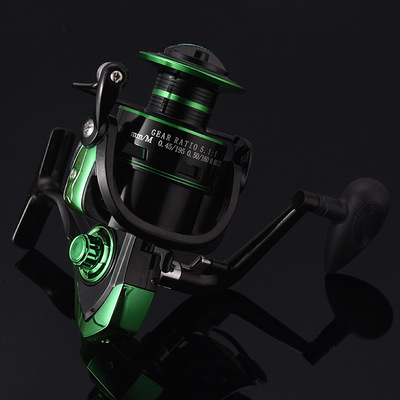 金属线杯鱼线轮绕线轮13+1金属轴承路亚路亚轮纺车轮渔具渔轮|ms