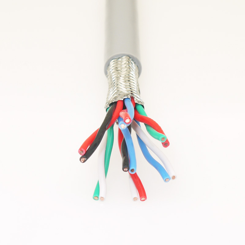 镀锡纯铜RVSP对绞屏蔽7对14*0.20.30.50.75平方编码信号控制电线