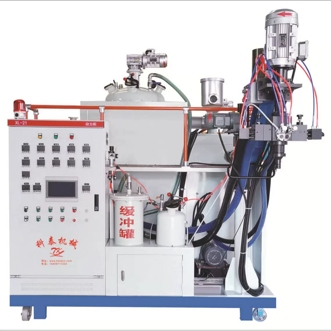 厂家供应高温浇注机 聚氨酯浇注机 机械发泡设备弹性