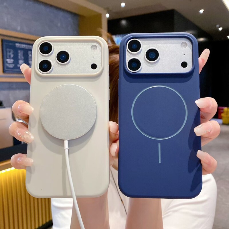 Suitable for Apple 17 Mobile Phone Case Iphone17Promax Magnetic Matte 16 High-End Protective Case 15 Magnetic Suction 14 Magnetic Suction Suitable for Apple 17 Mobile Phone Case Iphone17Promax Magnetic Matte 16 High-End Protective Case 15 Magnetic Suction 14 Magnetic Suction