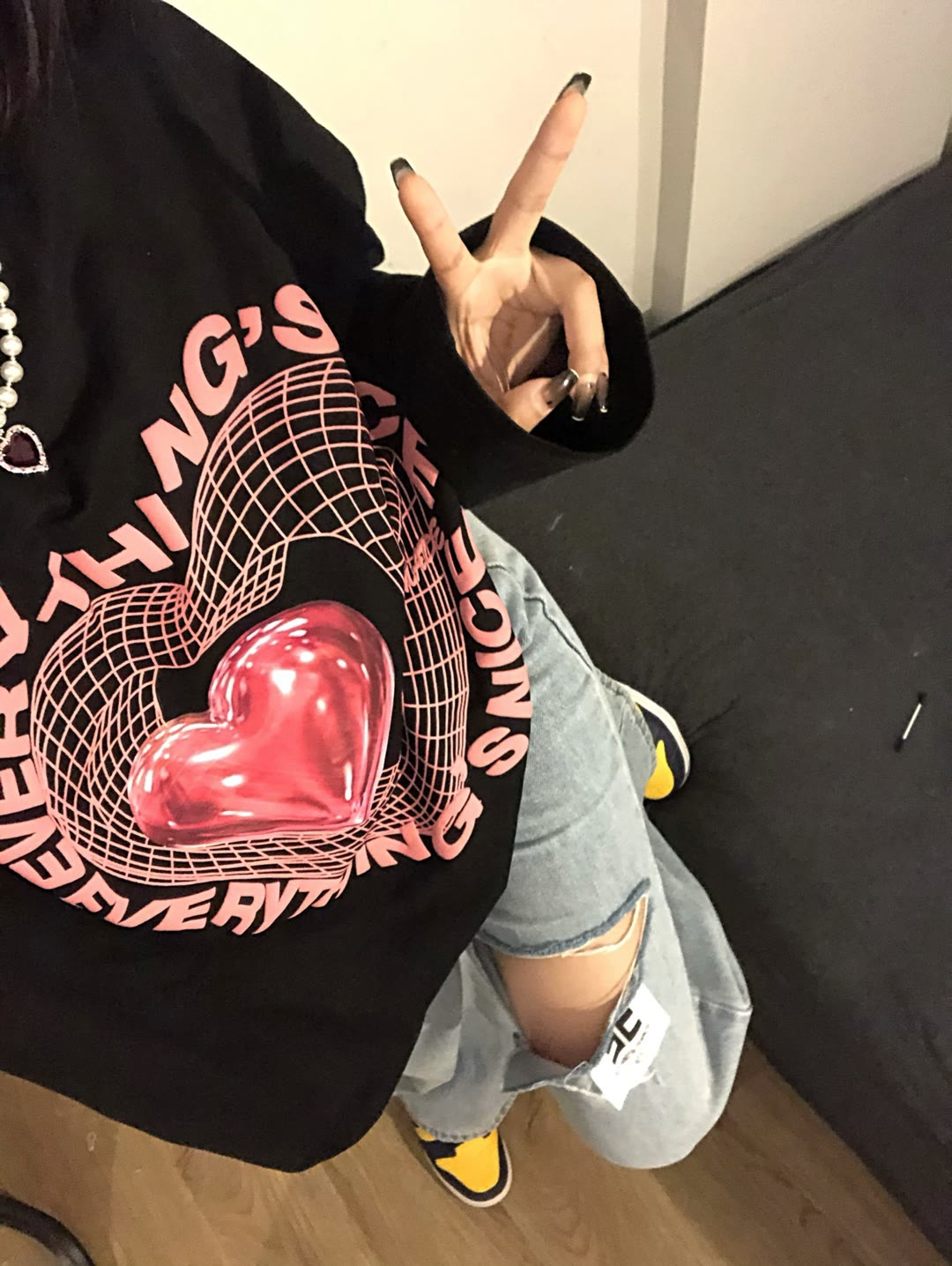 Love Long Sleeve Sweater Image 9