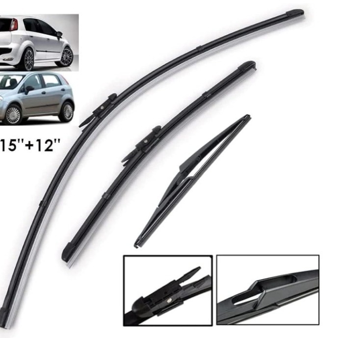 Suitable for Fiat Grande Punto 2005-2011 windshield wiper front and rear wipers